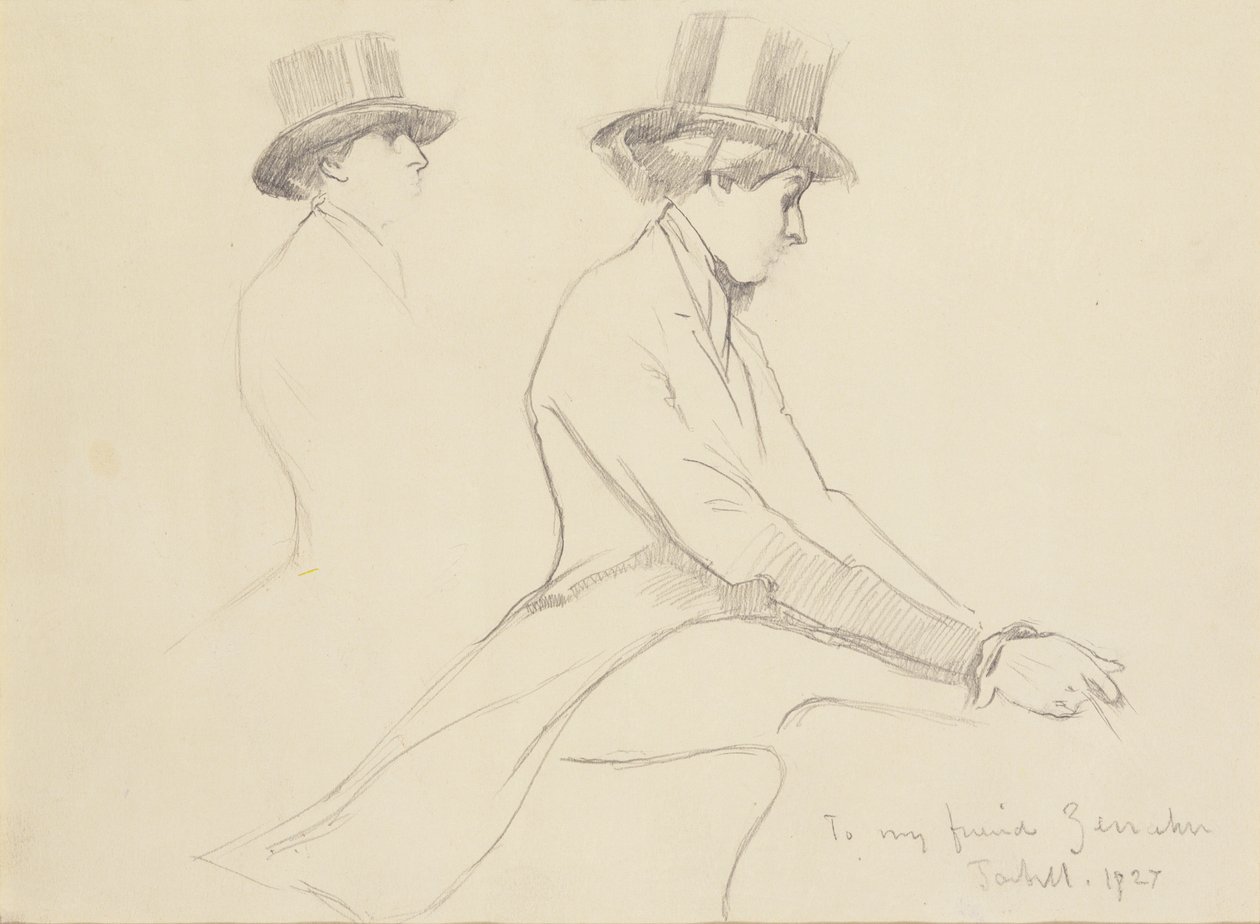 Reiterfiguren von Edmund Charles Tarbell
