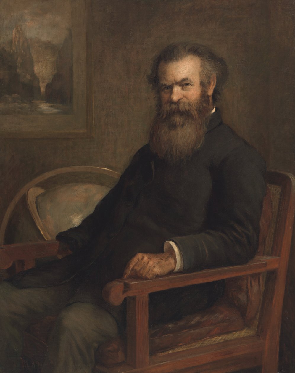 John Wesley Powell, 1889 von Edmund Clarence Messer