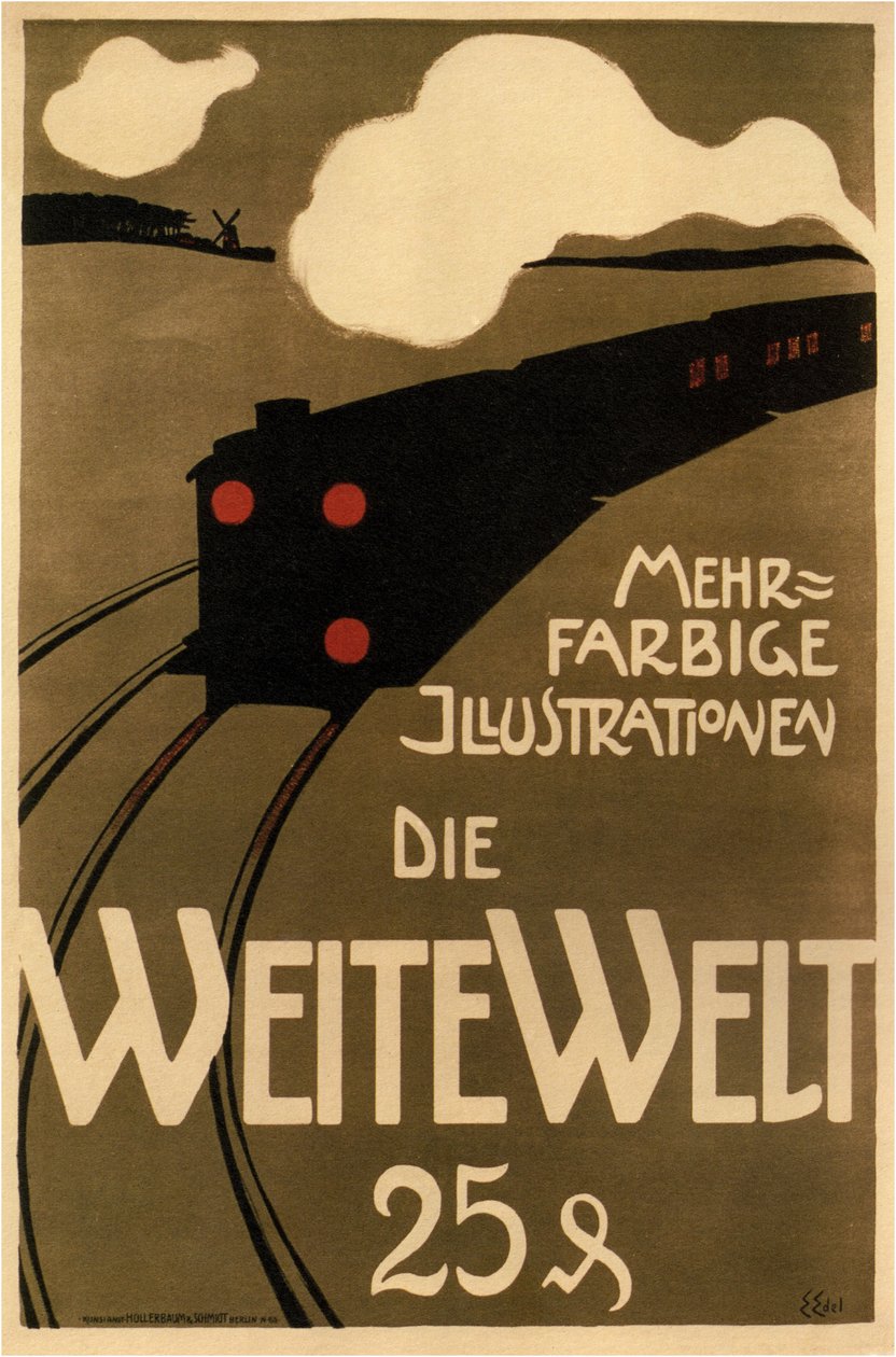 Die weite Welt, 1900 von Edmund Edel