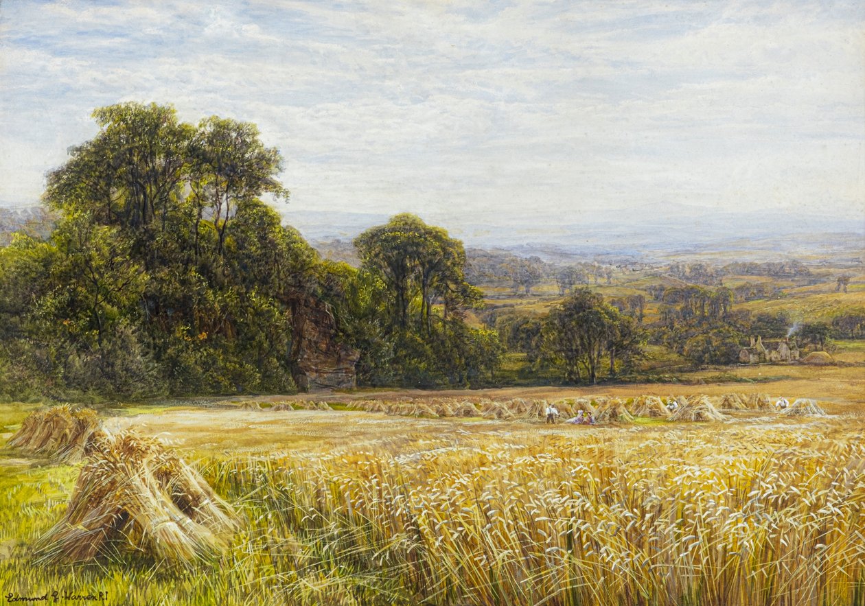 Erntezeit von Edmund George Warren