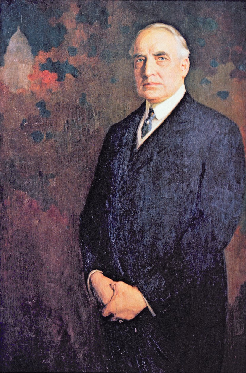 Warren G. Harding (1865-1923) von Edmund Hodgson Smart