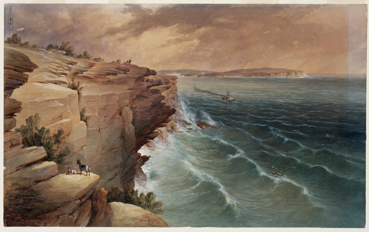 Eingang zum Port Jackson von Edmund Thomas