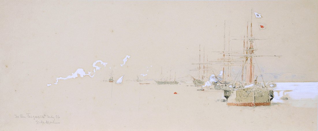 Am Tejo von Edoardo De Martino