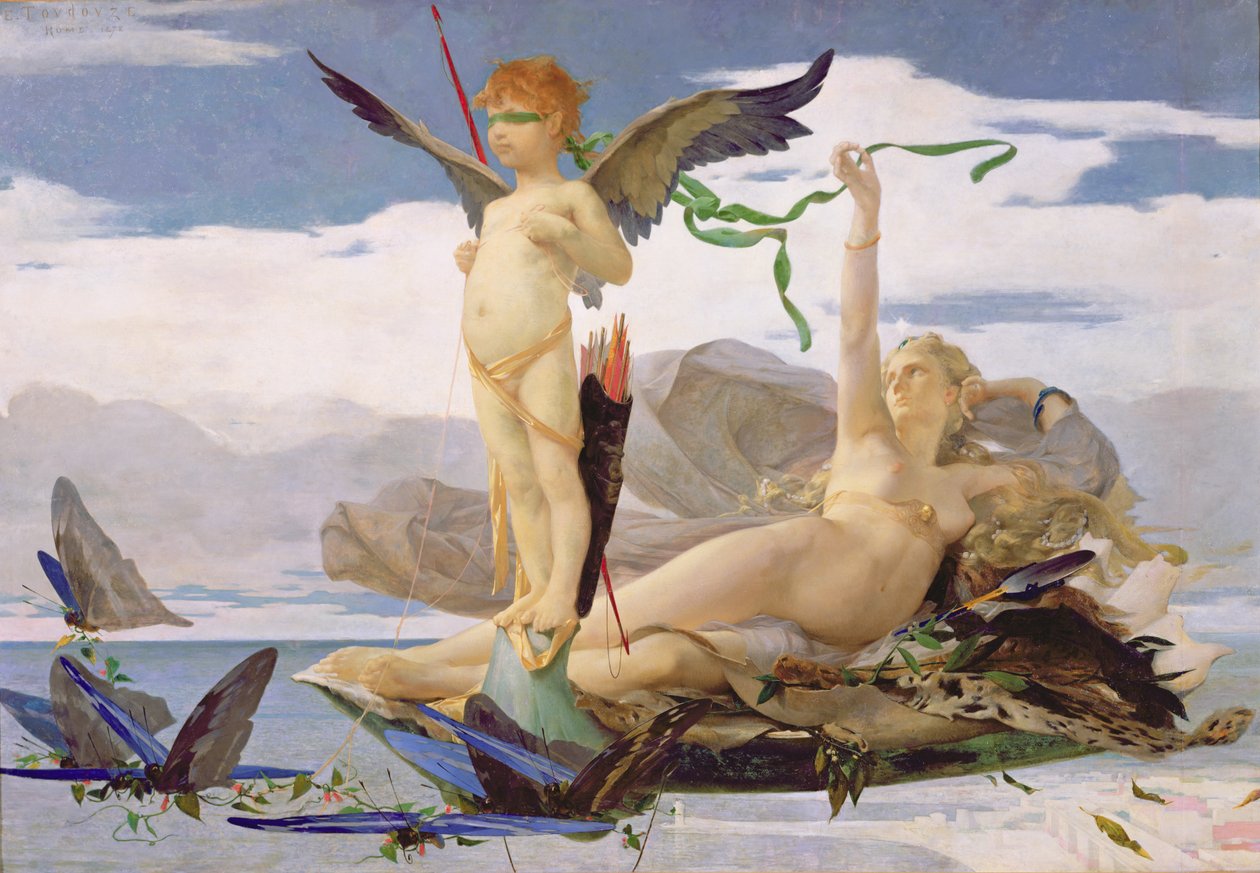 Eros und Aphrodite von Edouard Toudouze