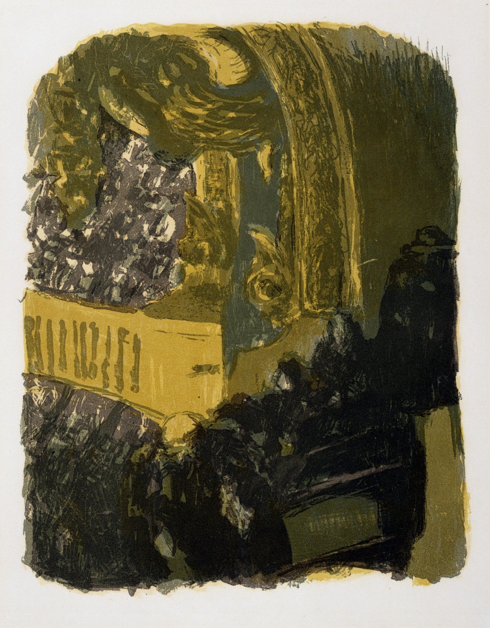 Balkon im Theater von Edouard Vuillard