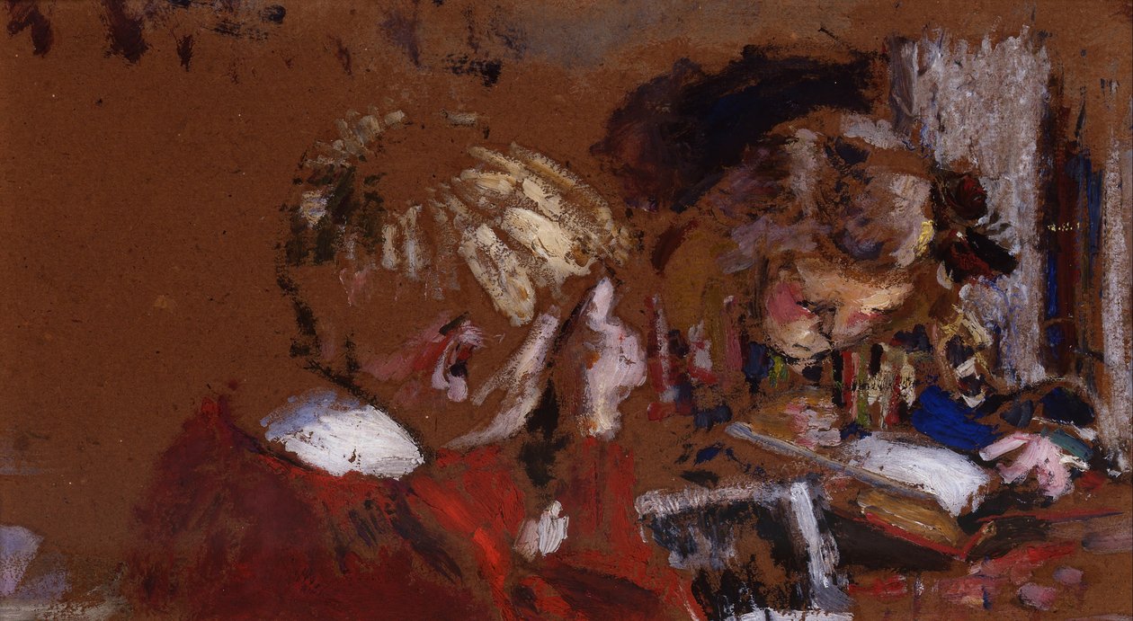 Lesende Kinder von Edouard Vuillard