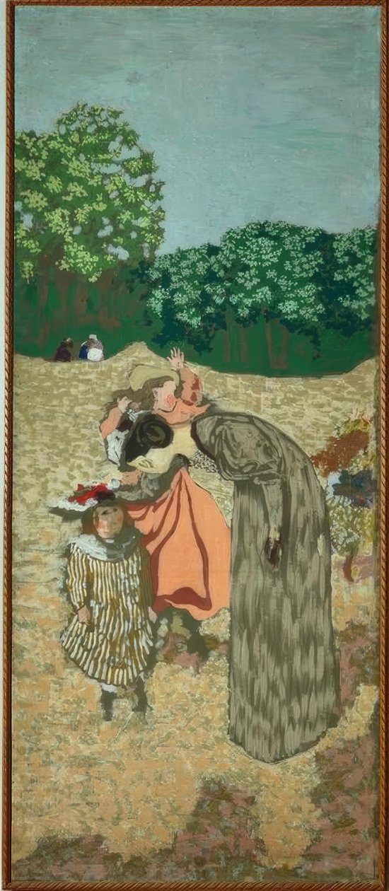Öffentliche Gärten: Das Verhör von Edouard Vuillard