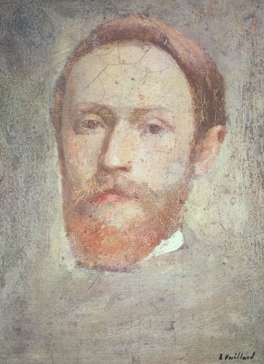 Selbstporträt, ca. 1889 von Edouard Vuillard