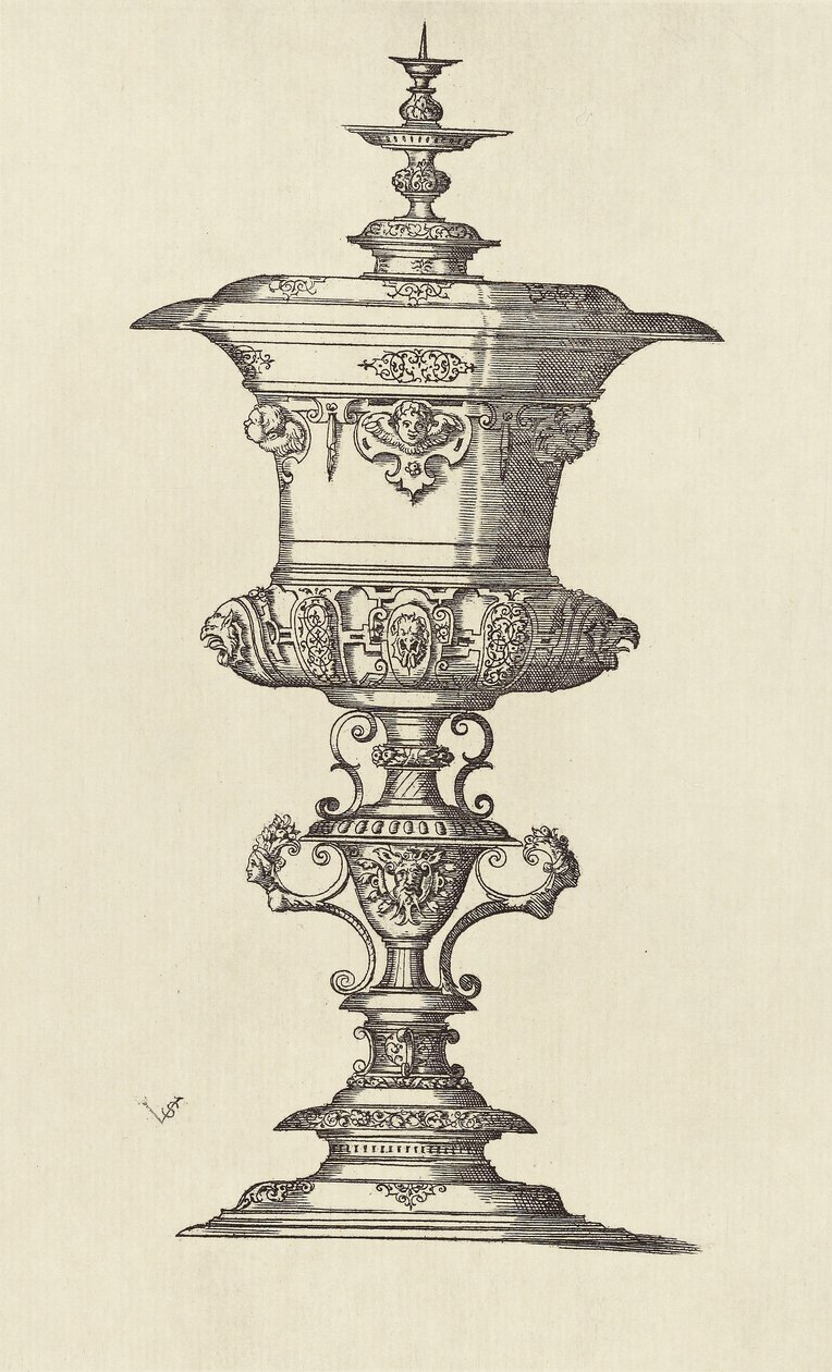 Design von Virgil Solis von Édouard Baldus