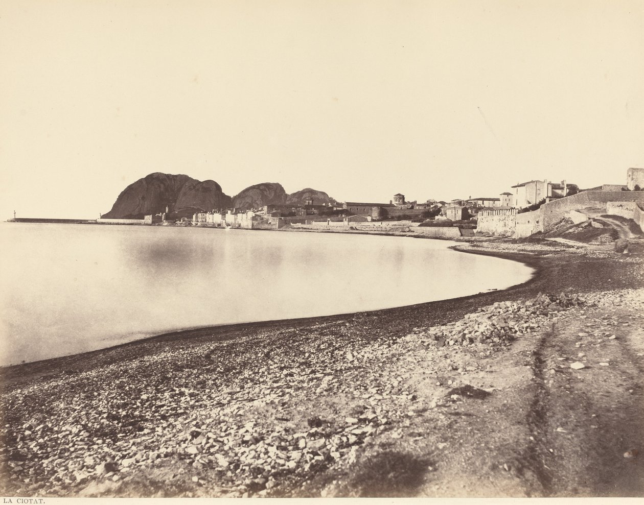La Ciotat von Edouard Denis Baldus