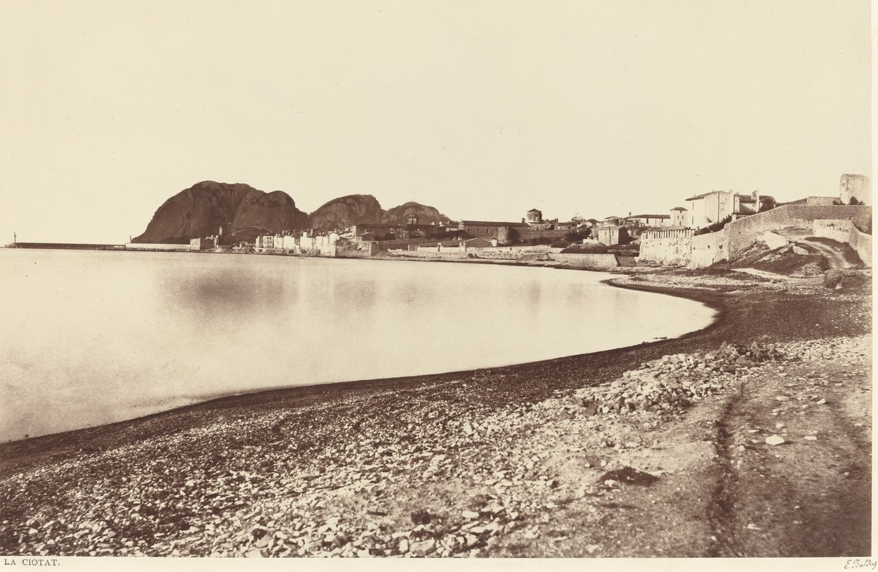 La Ciotat von Edouard Denis Baldus