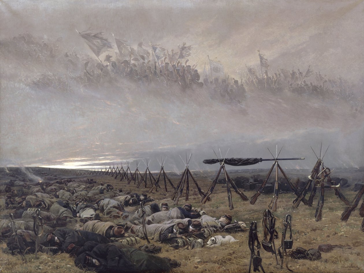 Der Traum, 1888 von Jean Baptiste Edouard Detaille
