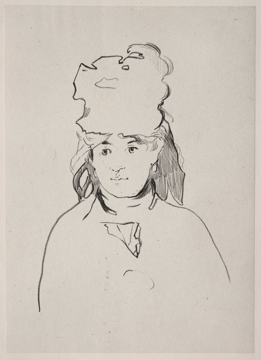 Berthe Morisot von Édouard Manet