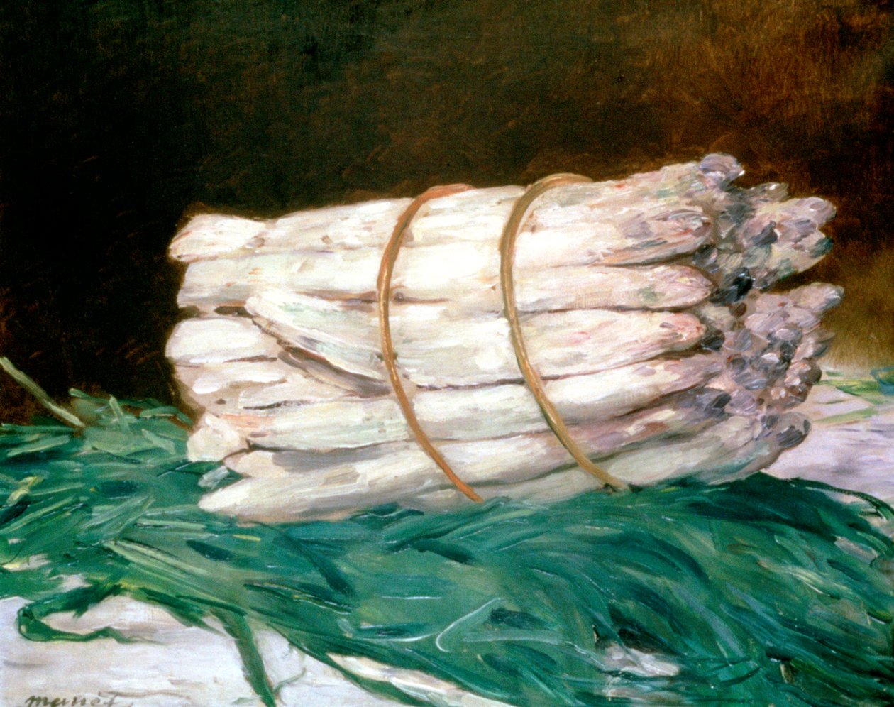 Spargelbündel von Édouard Manet