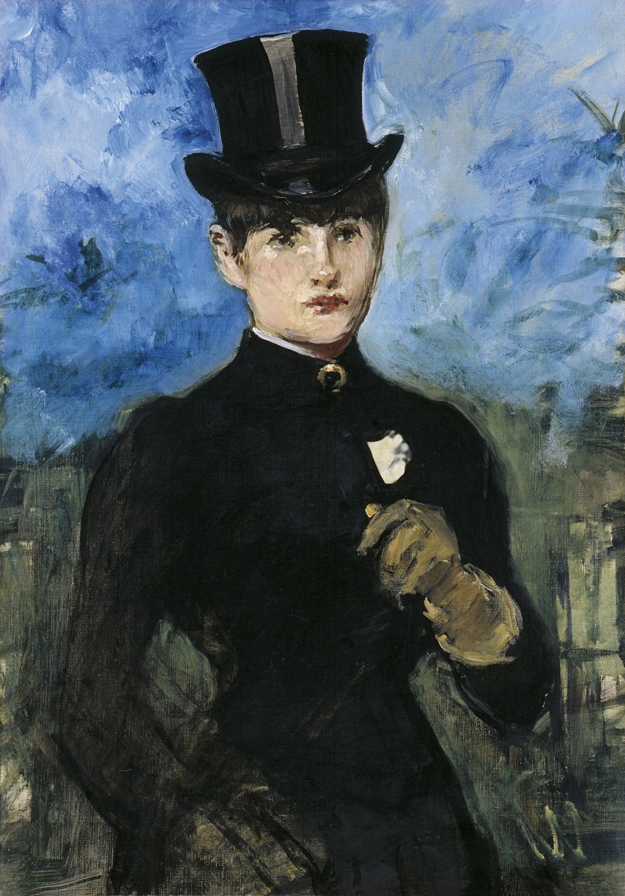Reiterin, Frontalansicht (ca. 1882) von Édouard Manet