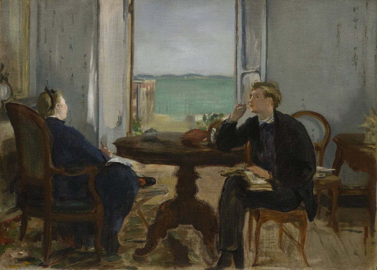 Innenraum in Arcachon, 1871 von Édouard Manet