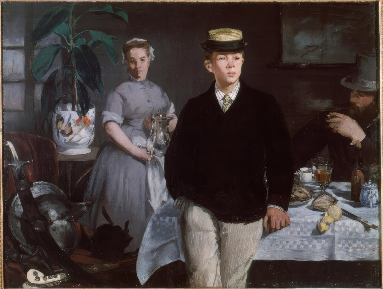 Das Frühstück im Atelier von Édouard Manet
