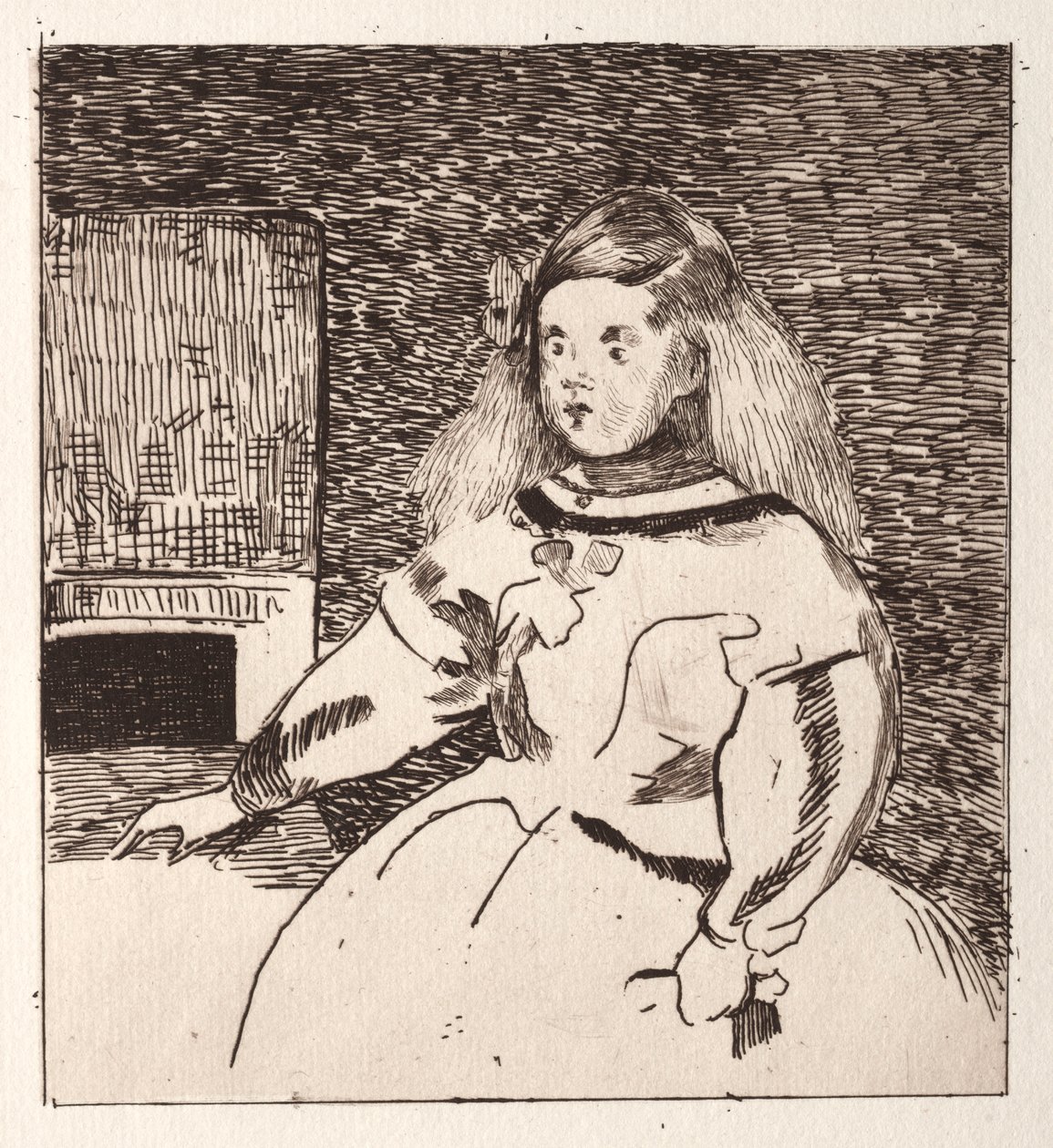 Die Infantin Margarete von Édouard Manet