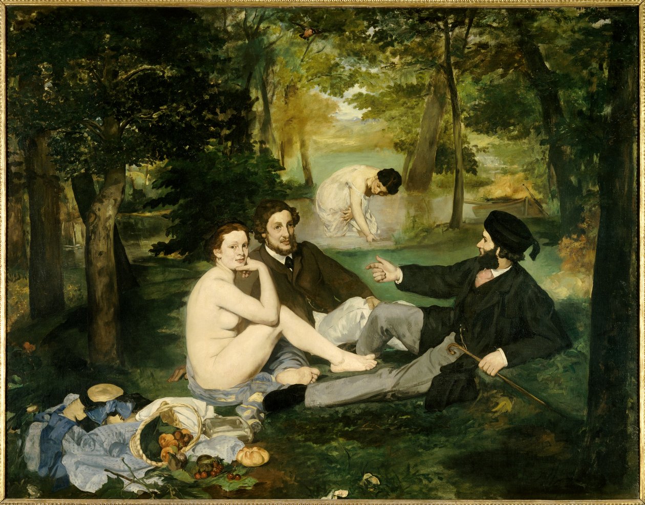 Frühstück im Grünen von Édouard Manet