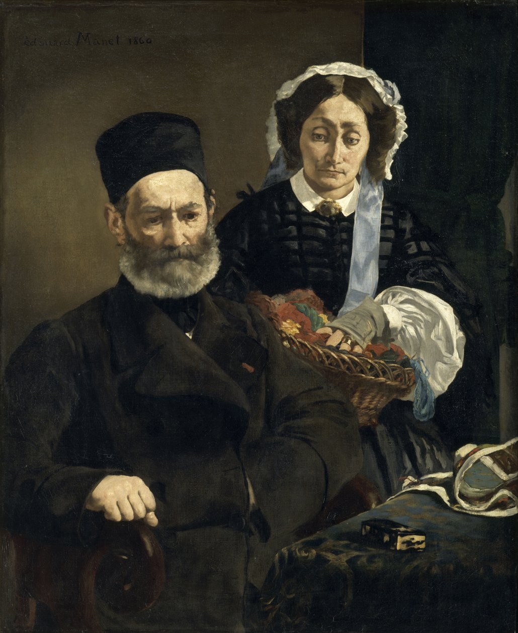 Monsieur und Madame Auguste Manet von Édouard Manet