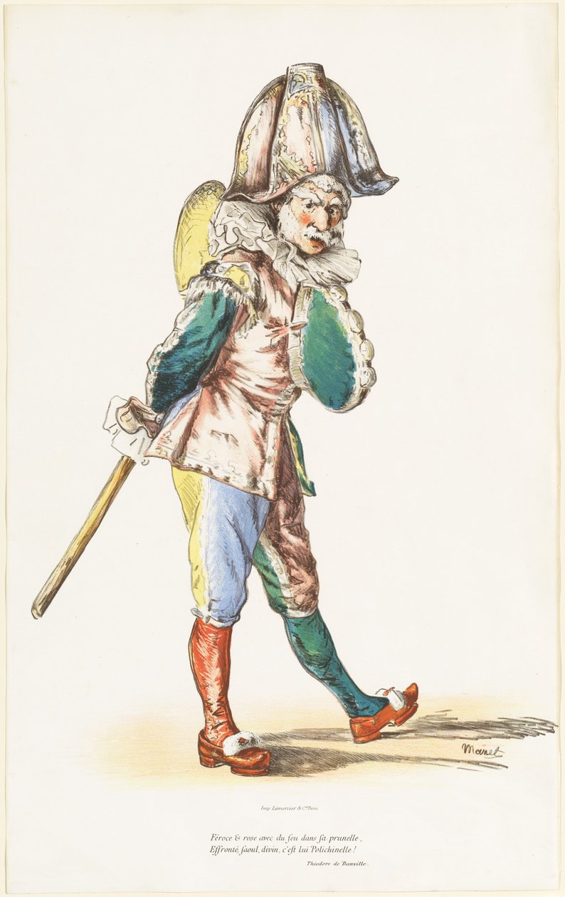 Polichinelle von Édouard Manet