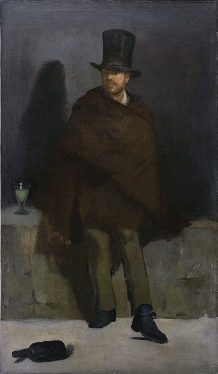 Der Absinthtrinker von Édouard Manet