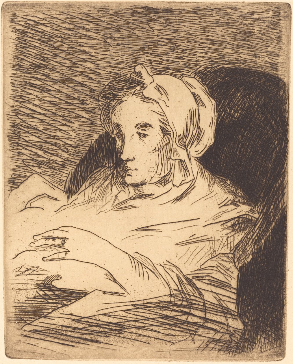 Die Genesende von Édouard Manet
