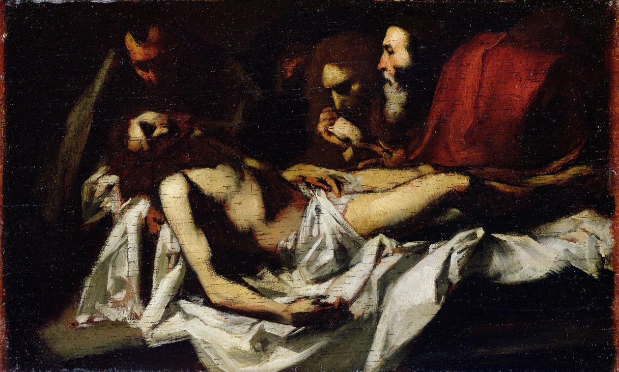 Die Grablegung Christi von Édouard Manet