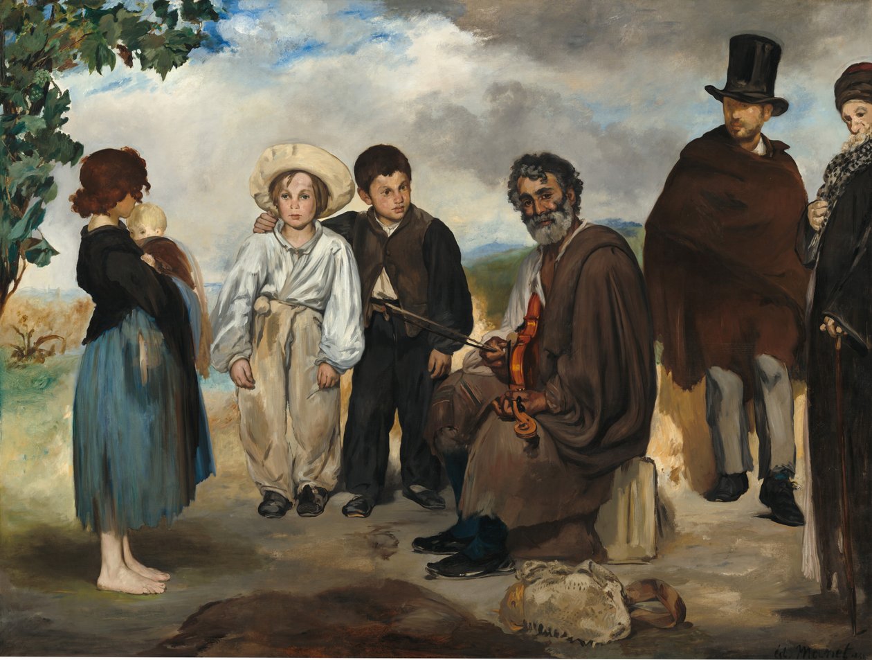 Der alte Musiker von Édouard Manet