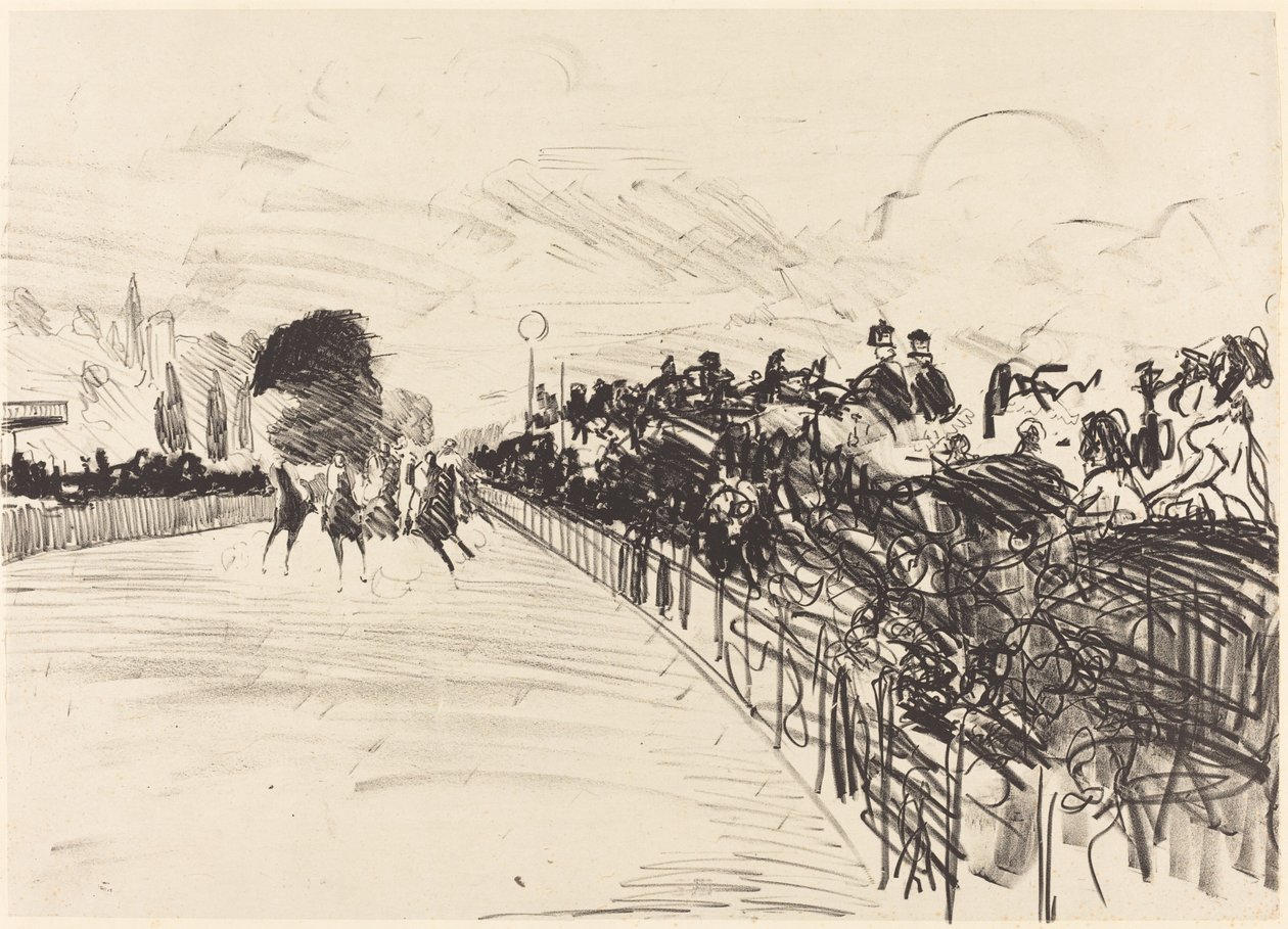 Die Rennen von Édouard Manet
