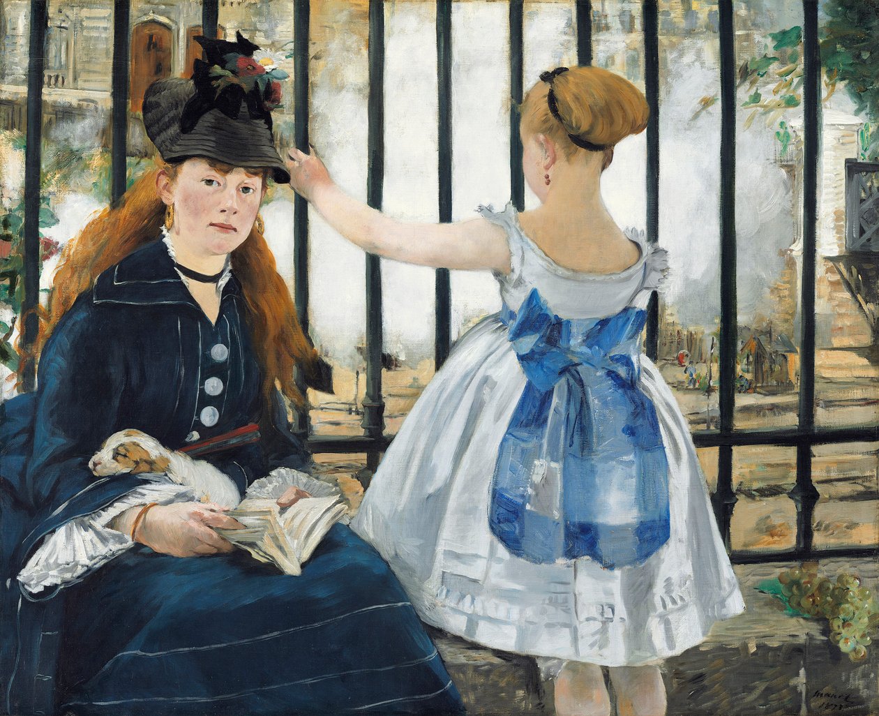 Die Eisenbahn von Édouard Manet