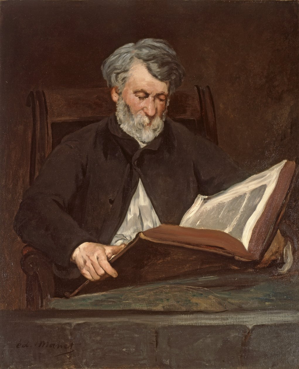 Der Leser von Édouard Manet