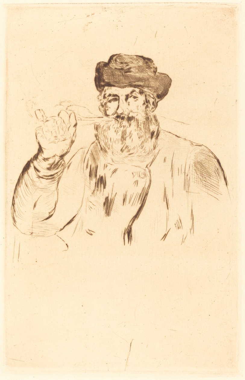 Der Raucher, 1866 von Édouard Manet