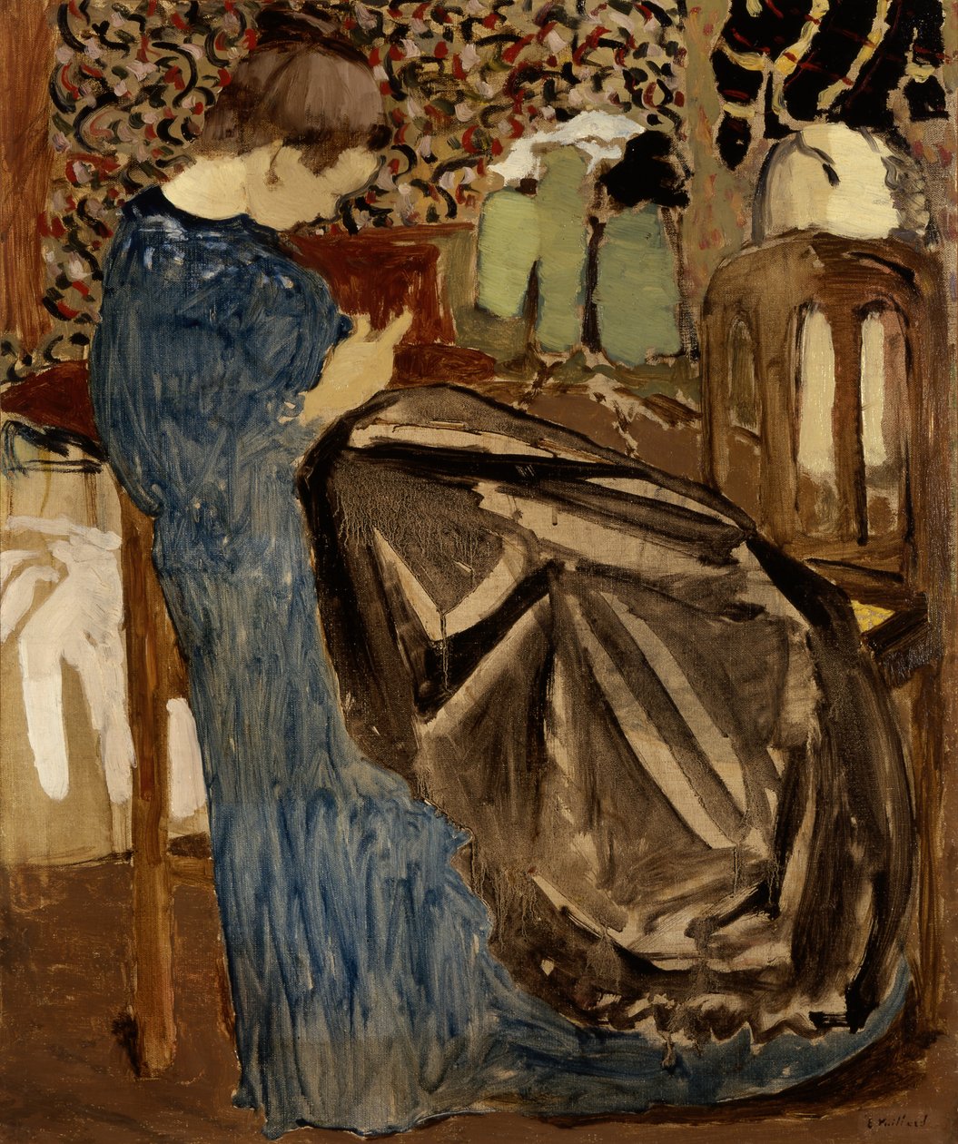 Eine Näherin von Edouard Vuillard