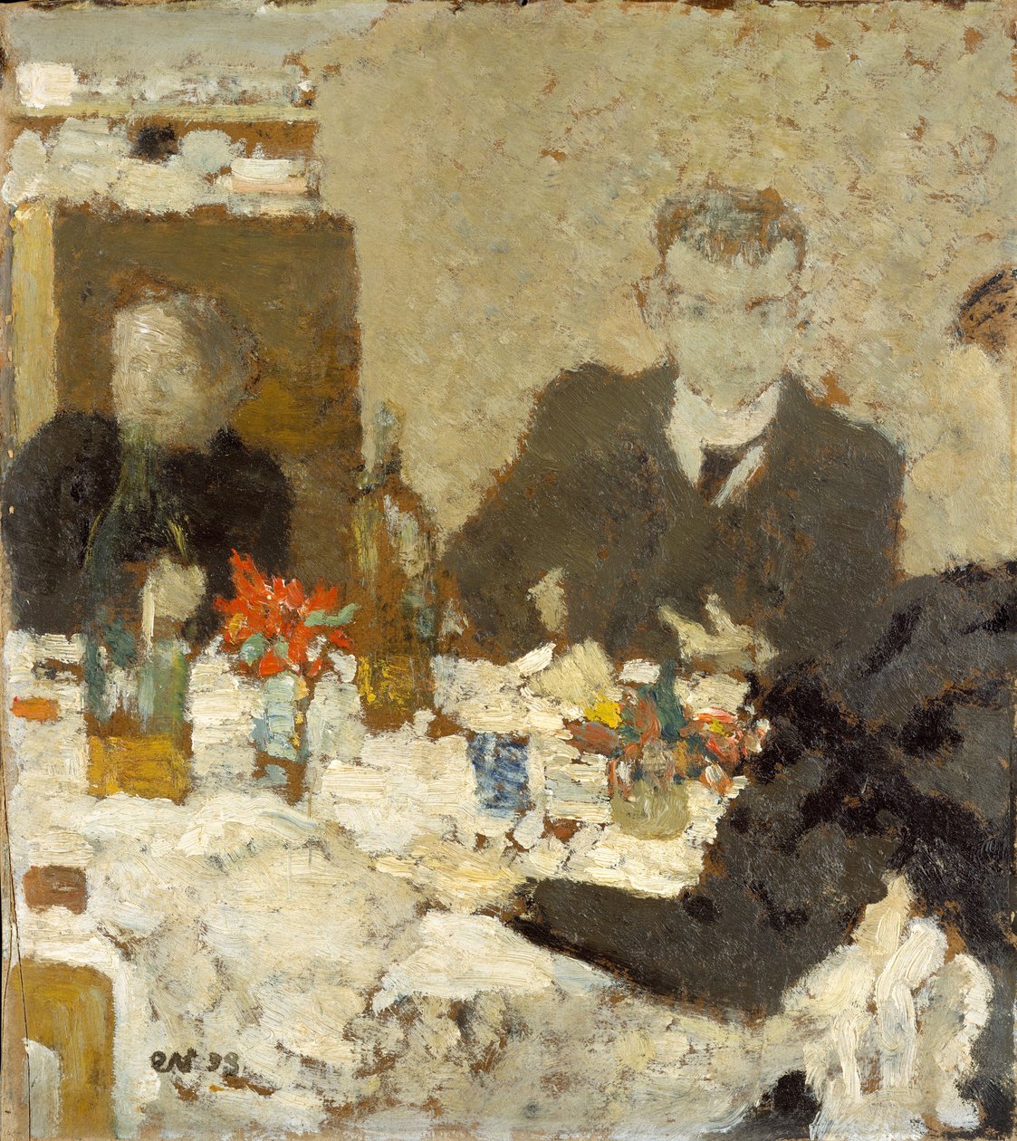 Am Tisch, 1893 von Edouard Vuillard