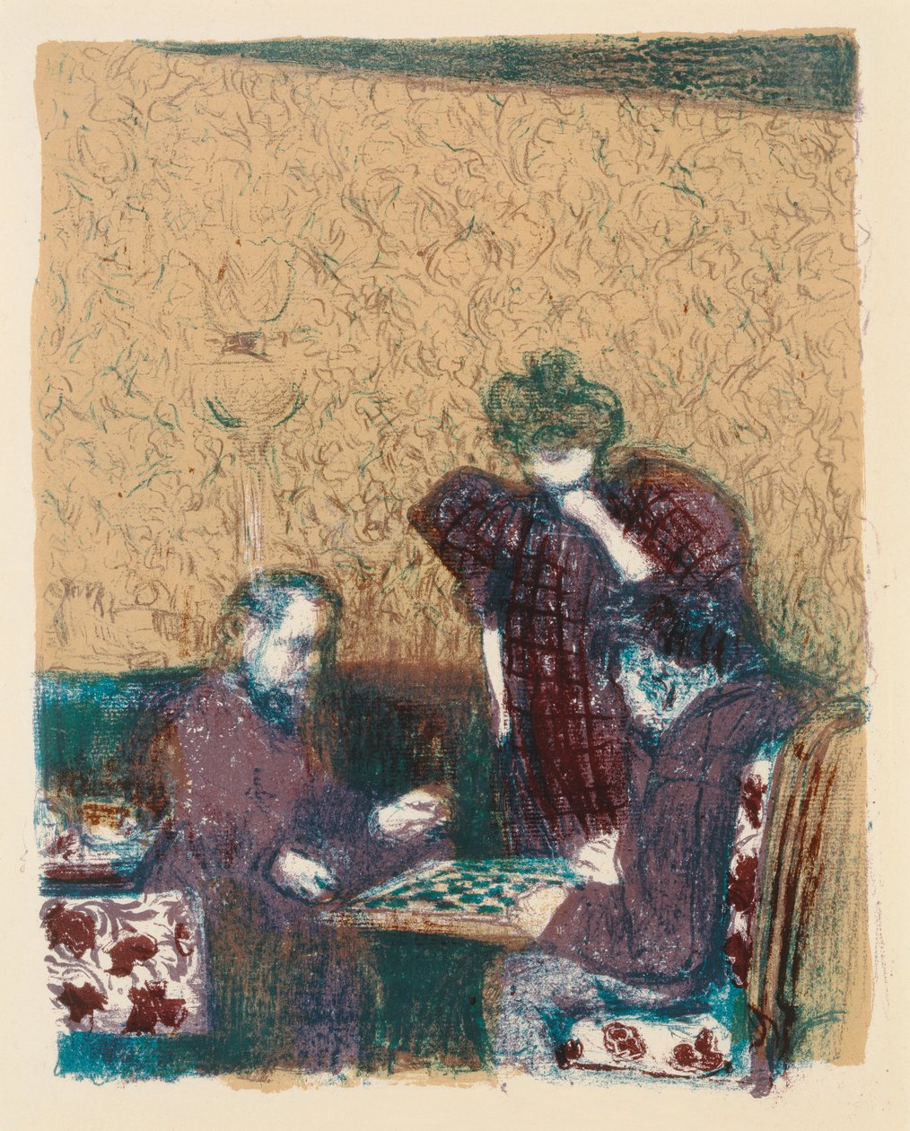 Dame-Spiel von Edouard Vuillard