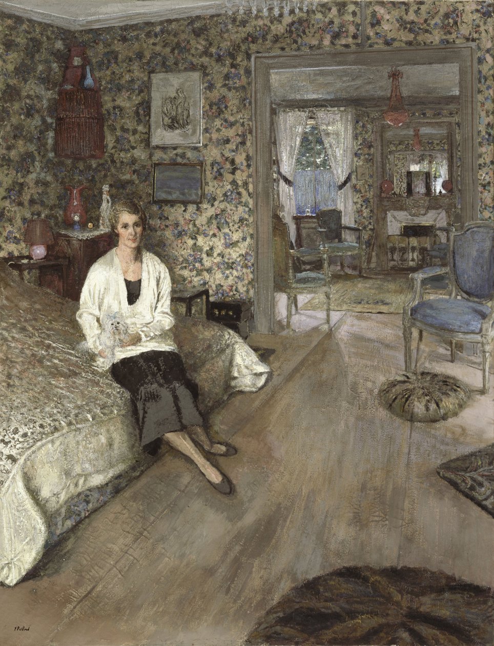 La comtesse Marie-Blanche de Polignac, 1928-1932 von Edouard Vuillard
