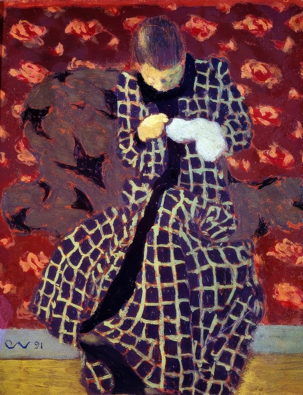 Die Flickerin von Edouard Vuillard