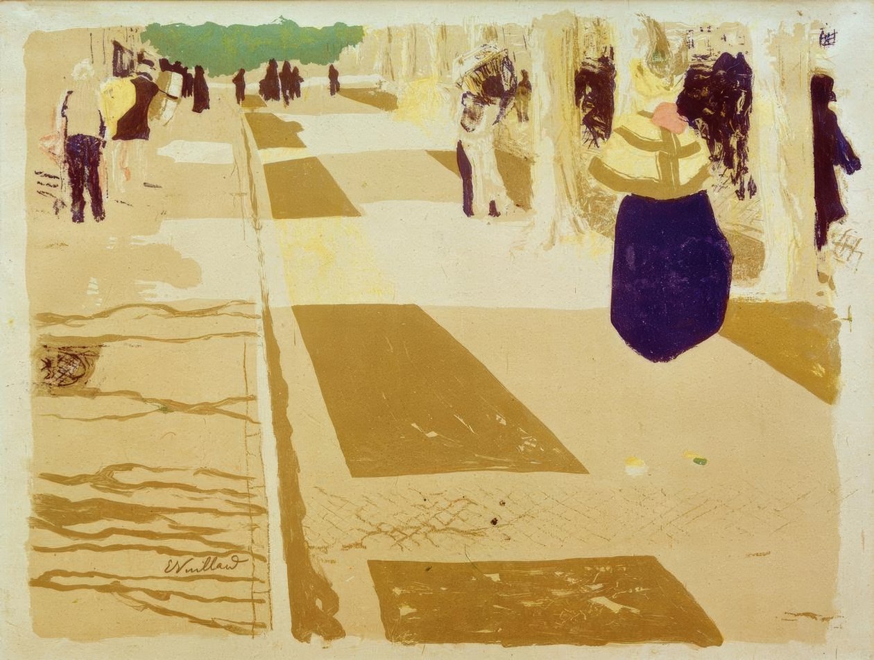 Die Allee von Edouard Vuillard
