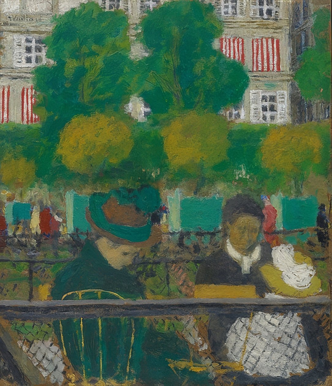 Les Tuileries von Edouard Vuillard