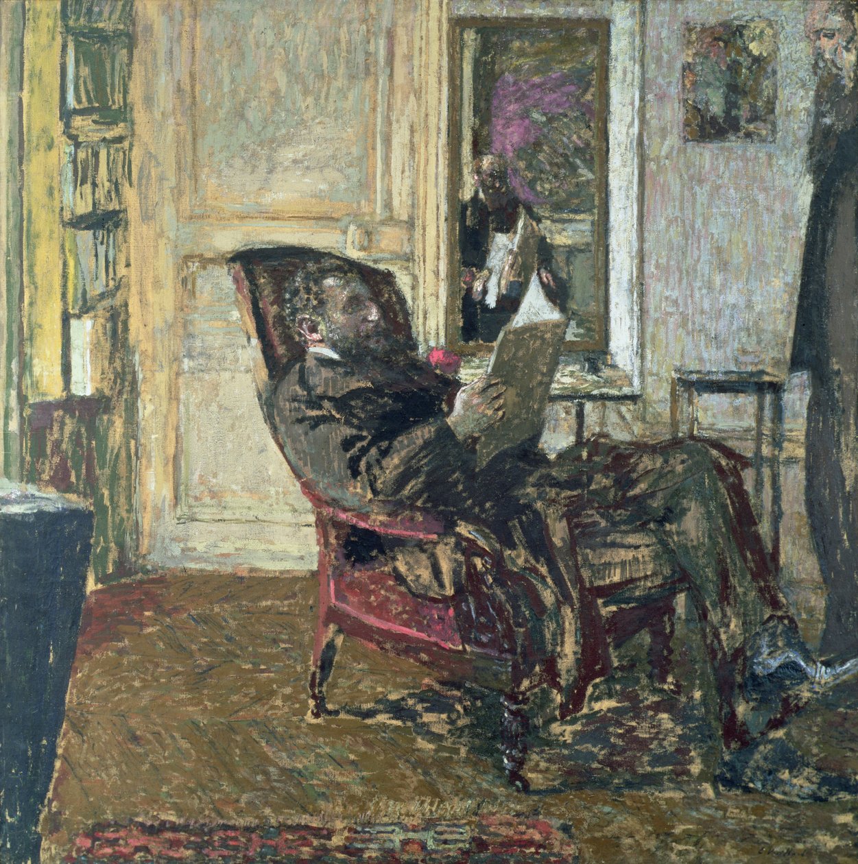 Porträt von Thadee Natanson (1868-1952), 1907-08 von Edouard Vuillard