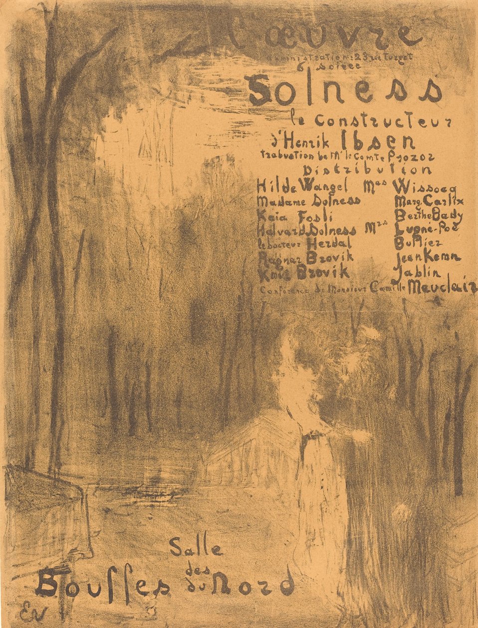 Solness der Baumeister von Edouard Vuillard