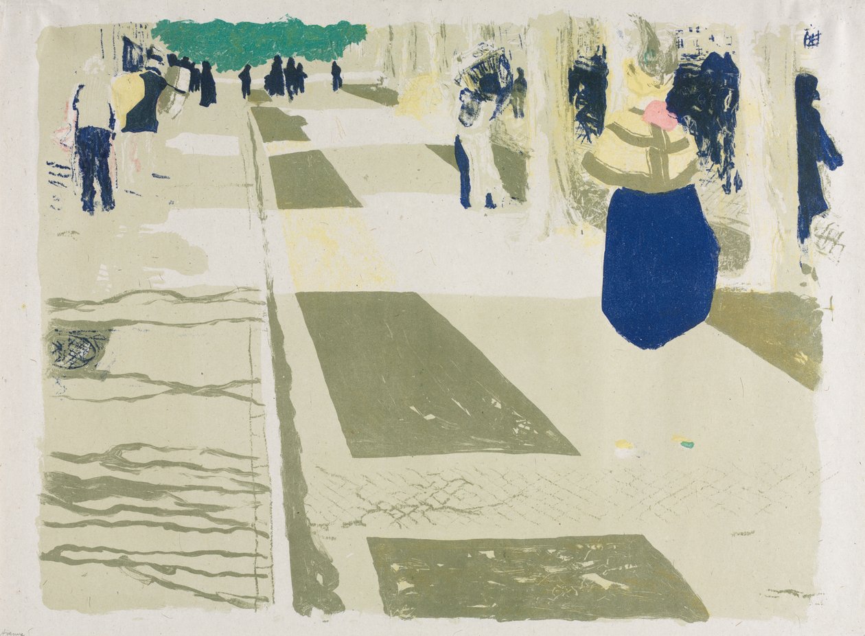 Die Allee von Edouard Vuillard