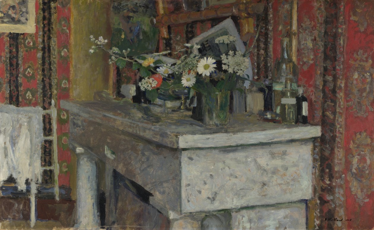 Der Kamin La Cheminée, 1905 von Edouard Vuillard