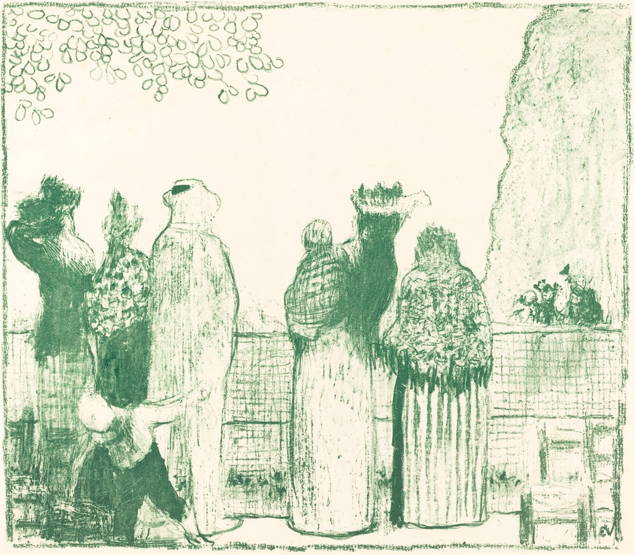 Die Tuileriengärten von Edouard Vuillard