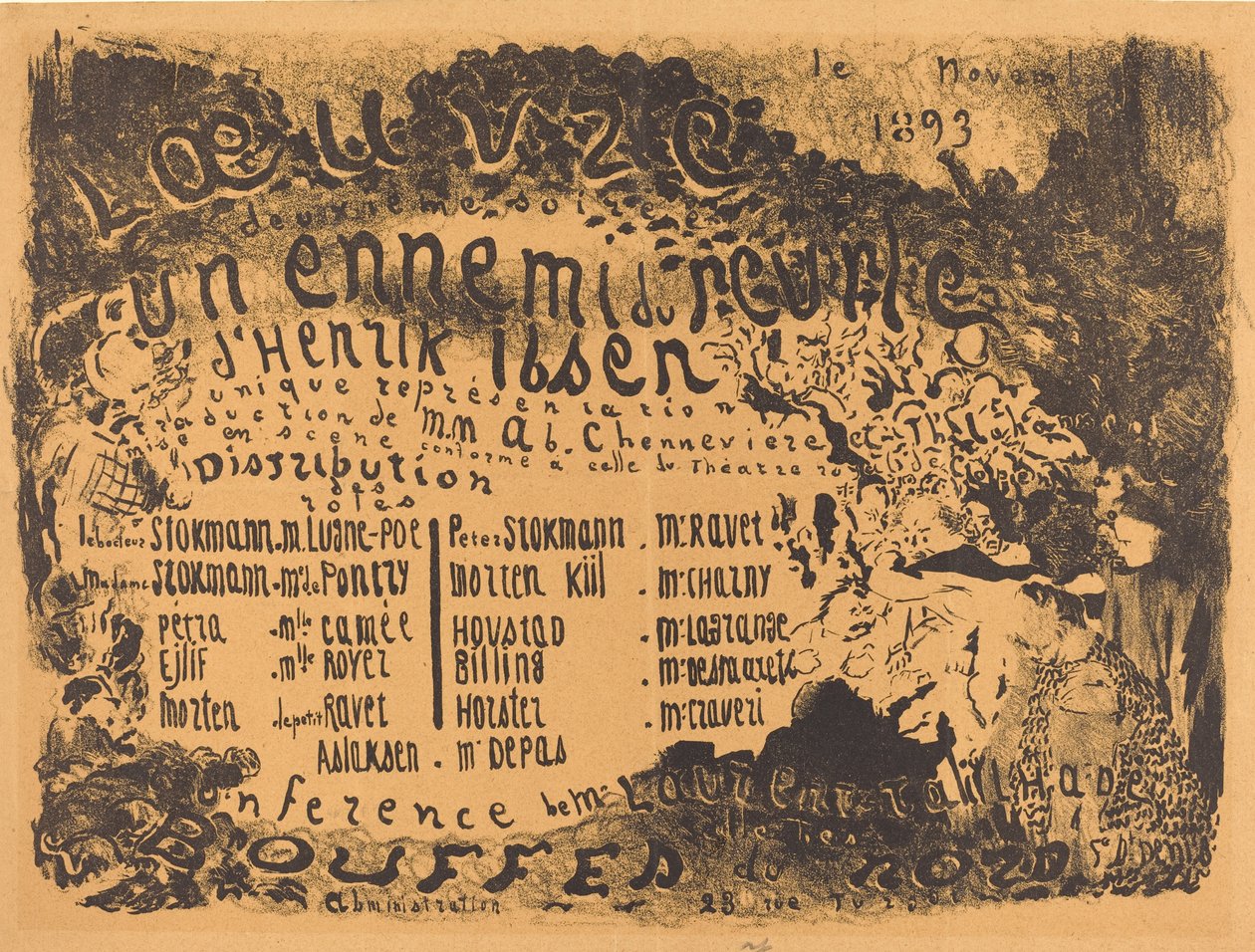 Ein Volksfeind von Edouard Vuillard