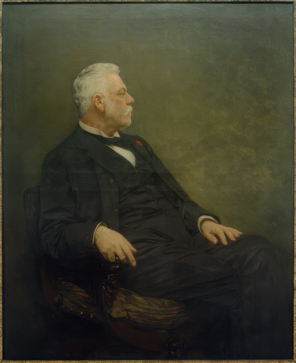 Bildnis Heinrich von Liebieg, um 1900 von Eduard Charlemont