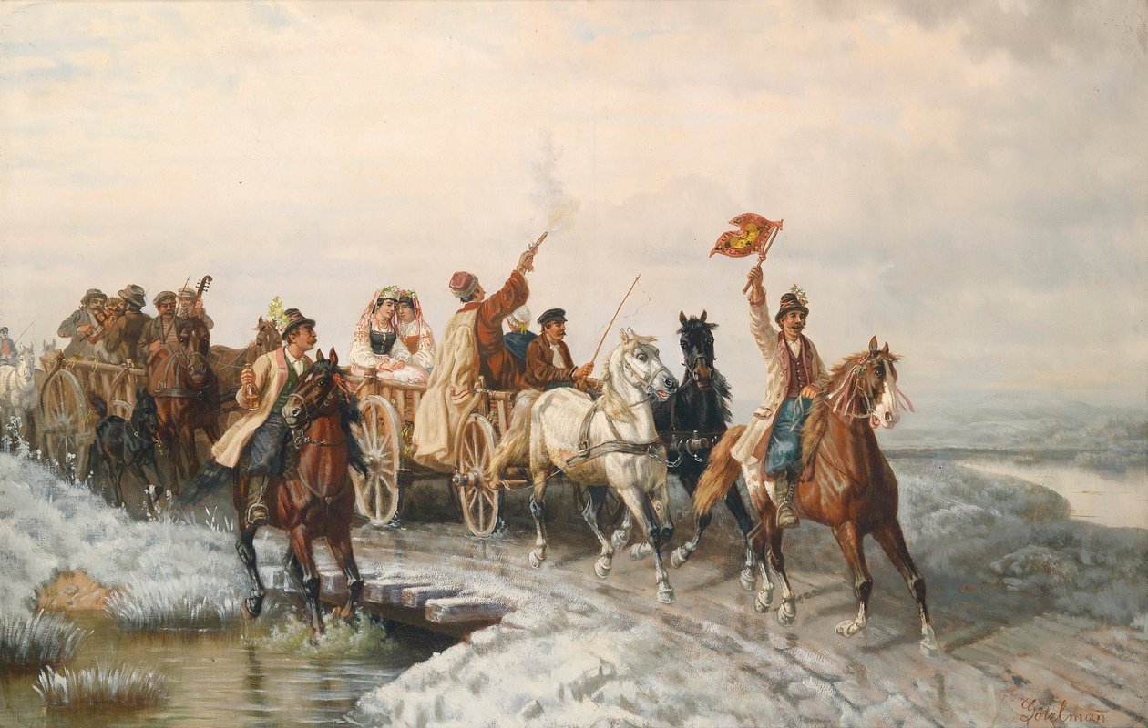 Der Brautzug von Eduard Götzelmann
