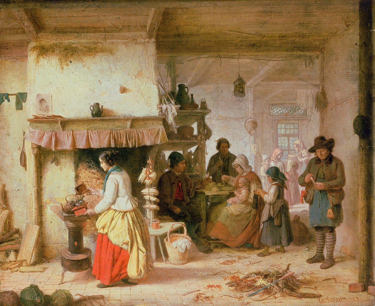 Kaffeezeit von Eduard Gustav Seydel