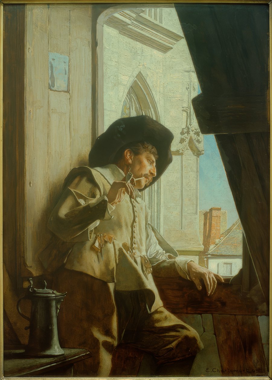 In der Dachkammer von Eduard Charlemont